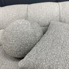 The Grey Bubble Boucle 3 Seater Sofa