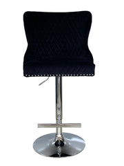 Valentino Bar/Breakfast Stools- Black