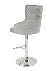 Luxury HQ Silver Majestic Bar / Breakfast Stools