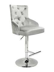 Luxury HQ Silver Majestic Bar / Breakfast Stools