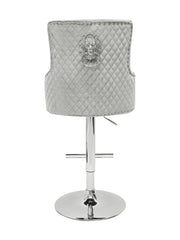 Luxury HQ Silver Majestic Bar / Breakfast Stools