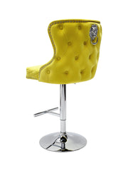 Valentino Bar/Breakfast Stools- Mustard