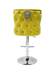 Valentino Bar/Breakfast Stools- Mustard