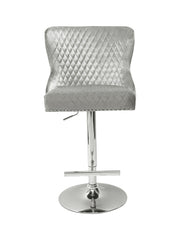 Valentino Bar/Breakfast Stools- HQ Silver