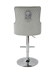 Luxury Silver Majestic Bar / Breakfast Stools