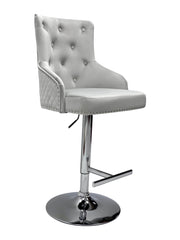 Luxury Silver Majestic Bar / Breakfast Stools