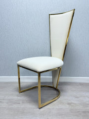 Vienna Cream Gold Chairs