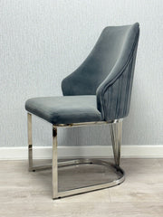 Lasco Grey Silver Chairs