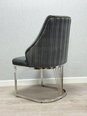 Lasco Grey Silver Chairs