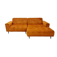 Oslo Burnt Orange Open Plan Sofa