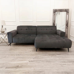 Oslo Grey Open Plan Sofa