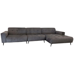 Oslo Grey Open Plan Sofa