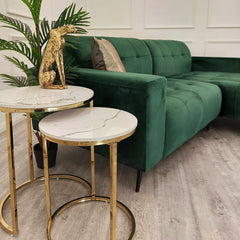 Oslo Emerald Green Open Plan Sofa