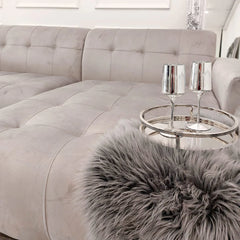 Oslo Silver Grey Open Plan Sofa