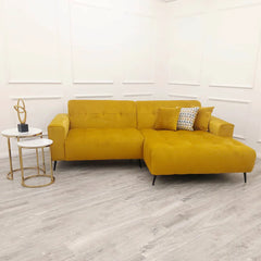 Oslo Mustard Open Plan Sofa